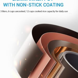 Midea 3L IH Smart Cooker - 24H Delay Start & Keep Warm