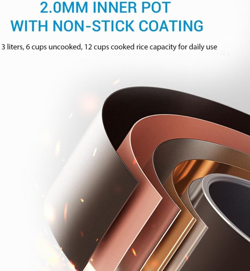 Midea 3L IH Smart Cooker - 24H Delay Start & Keep Warm