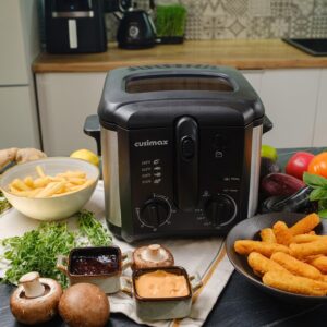 CUSIMAX 2.5L Deep Fryer - 1500W with Odor Free Filter