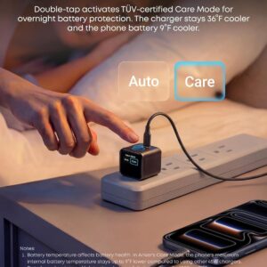71nkaRaY4eL._AC_SL1500_.jpg Anker Smart Display Charger. Anker Nano 45W GaN Fast Charging USB C Charger. 180° Foldable Plug. Smart Recognition. Built-in Care Mode. for iPhone17/16/15(Non-Battery.One USB-C Port.No Cable Included)