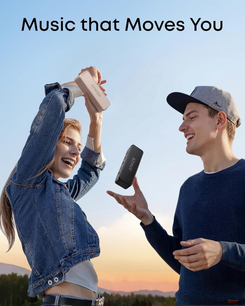 Anker Soundcore 2 💎 24H Battery 🔋 IPX7 Waterproof Bluetooth Speaker