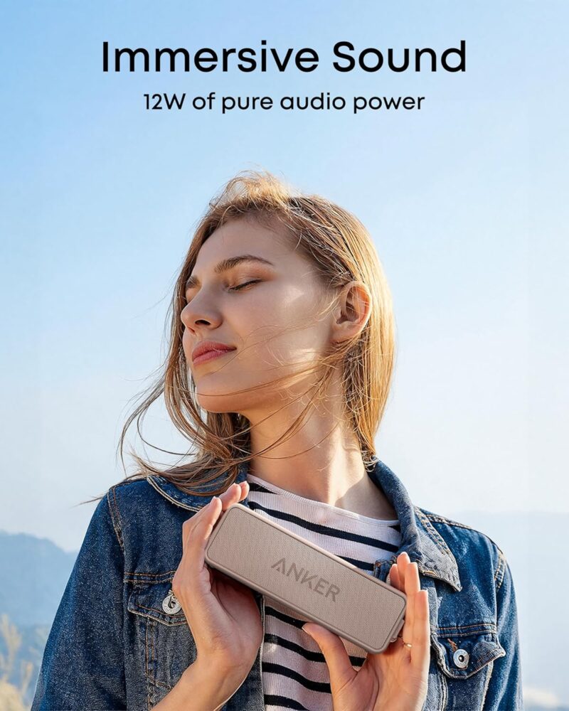 Anker Soundcore 2 💎 24H Battery 🔋 IPX7 Waterproof Bluetooth Speaker