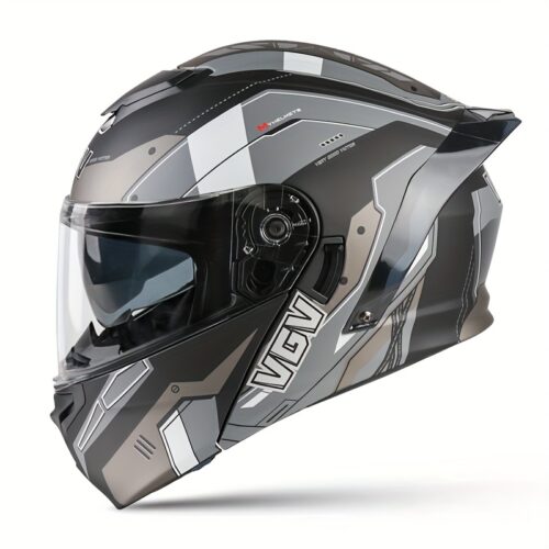 Motorcycle Helmet Flip-up Helmet for Men and Women in All Seasons