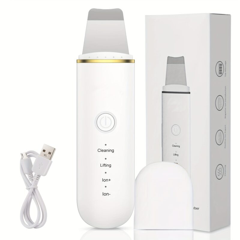 4-Mode Electric Facial Cleanser: Waterproof Rechargeable Deep Pore Sonic Scrubber