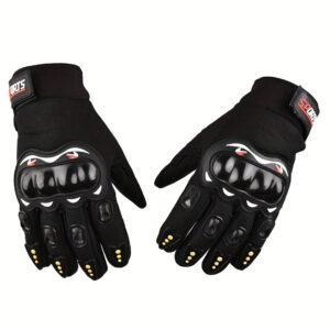 Breathable Mesh Motorcycle Gloves: Touch Screen & Anti-Slip Full-Finger Riding Gear