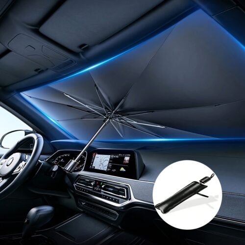 Foldable Car Windshield Sunshade: UV-Reflective & Heat-Insulation Cover for SUVs & Off-Roads