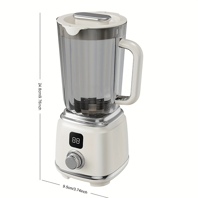 1pc Portable Household Juicer, 600Ml Capacity, Rotary Control, Fastu002FSlow Dual Speed Adjustment, Long Battery Life, Easy to Clean, Kitchen Appliance, Home Juicer, Compact Design, Efficient Juicer, Highquality Juicer, Dual Speed Juicer, Fitness Lovers