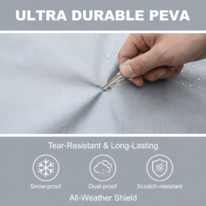All-Weather Motorcycle Cover: Waterproof, UV-Proof & Dust Protector for Outdoor Use