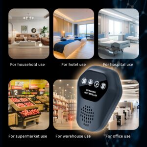 Ultrasound Pest Repeller: 360° Non-Toxic Sonic Plug-in for Mice, Ants & Roaches