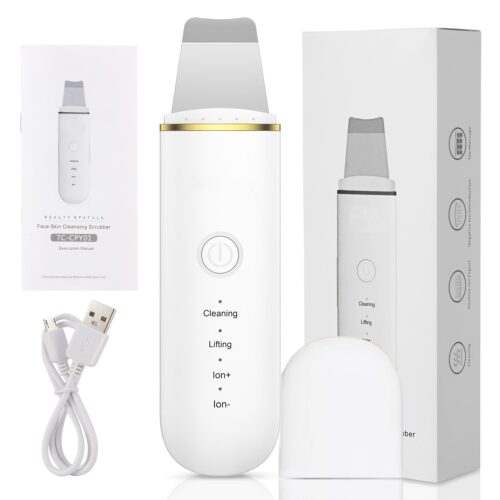 4-Mode Electric Facial Cleanser: Waterproof Rechargeable Deep Pore Sonic Scrubber