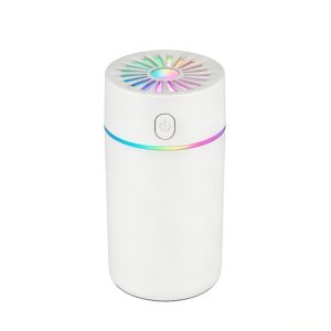 2-in-1 Car Aroma Diffuser & Humidifier: 7-Color LED Sonic Mist for Car, Office & Home