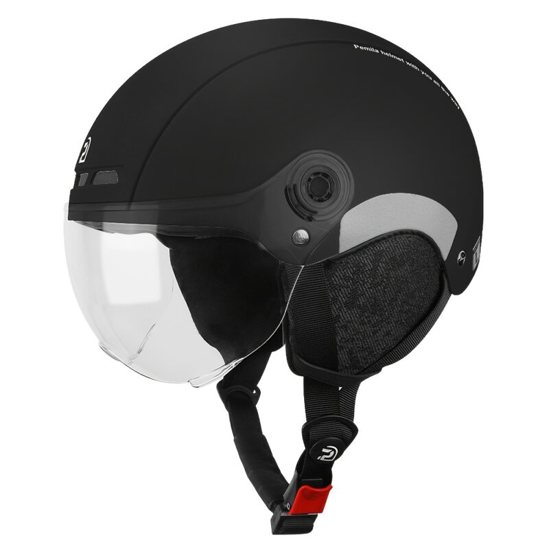 PEMILA City Commuting Safety Multi-Purpose Cycling Helmet Features an ABS Shell And EPS Cushioning Layer for Dual Protection. It Has an Adjustable Head Circumference, Multi-Angle Windproof Goggles, Metal Insect-Proof Ventilation Holes