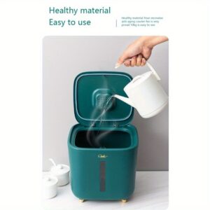 Rice Storage Box Grains Bucket Moisture-proof Sealed Insect-proof Sealed Kitchen Household Organizer