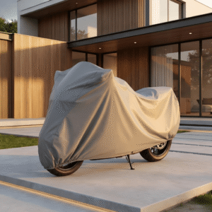 All-Weather Motorcycle Cover: Waterproof, UV-Proof & Dust Protector for Outdoor Use
