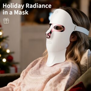 7-Color LED Facial & Neck Therapy Mask: Pro Rechargeable Anti-Aging Skin Care Device