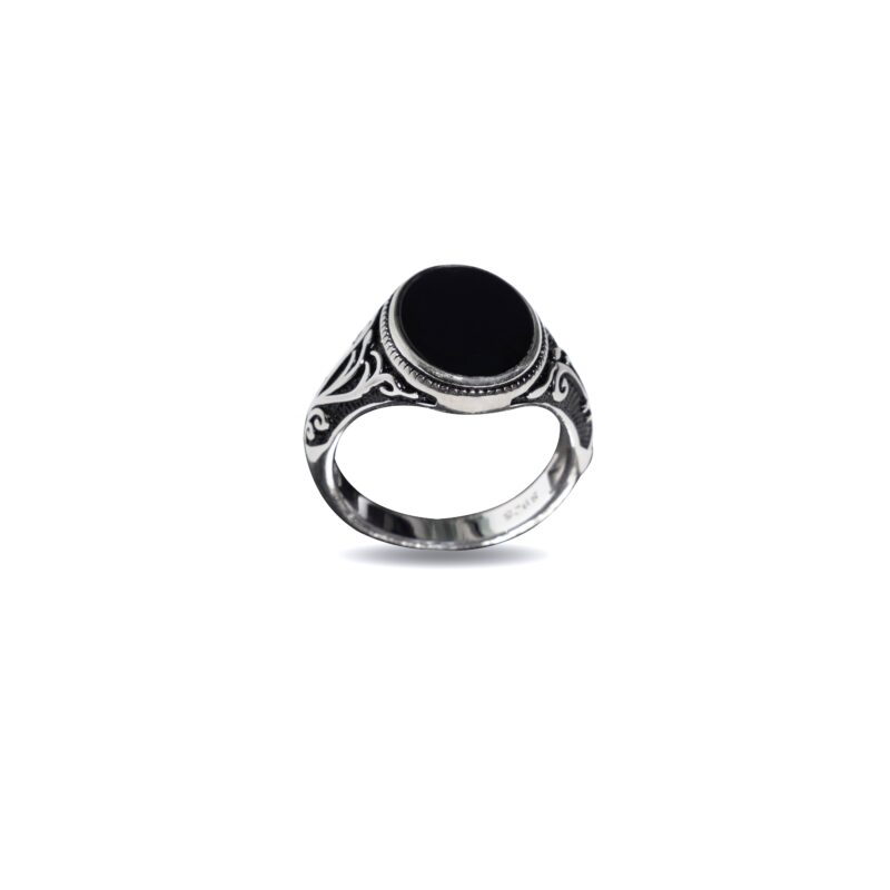 Yemeni Aqiq Silver Ring