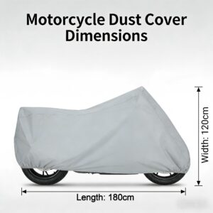 All-Weather Motorcycle Cover: Waterproof, UV-Proof & Dust Protector for Outdoor Use