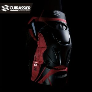 Cuirassier Pro Knee Pads: Reflective Motocross & Motorbike Safety Guards