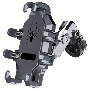 Anti-Vibration Bike & Motorcycle Phone Mount: Universal Fit for 4.5" - 7.0" Smartphones