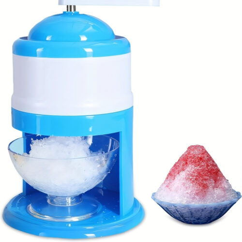f396e6f768c6fcafd6a049d1655c811b_1737536335080.jpg Manual Pro Ice Shaver: Portable Hand-Crank Smoothie & Snow Cone Maker